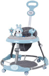 LPOW Baby Walker and Rocker - Sit-to-Stand Walker with Wheels Putter,Bouncers and Jumpers for Girls/Boys,3-in-1 Activity Walker and Rocker with Jumping Board and Sound Lights
